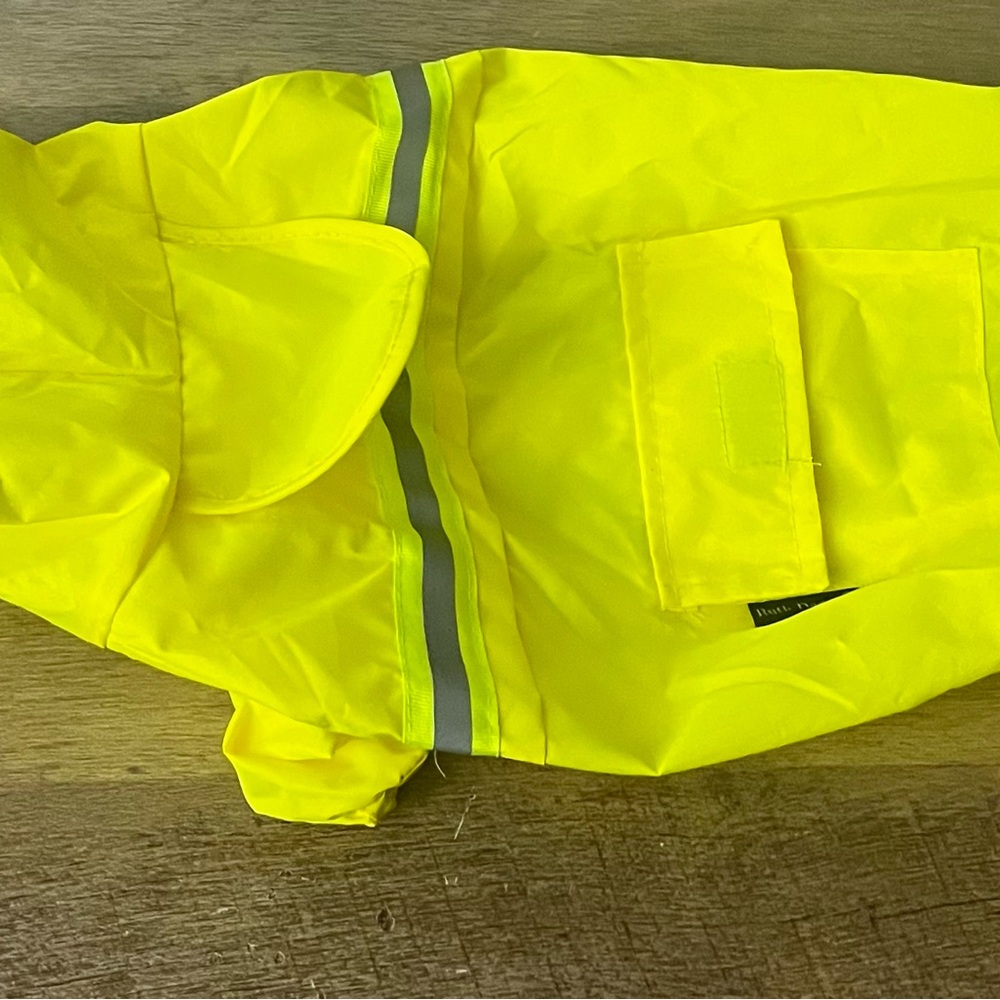 Bright Yellow Kids Raincoat